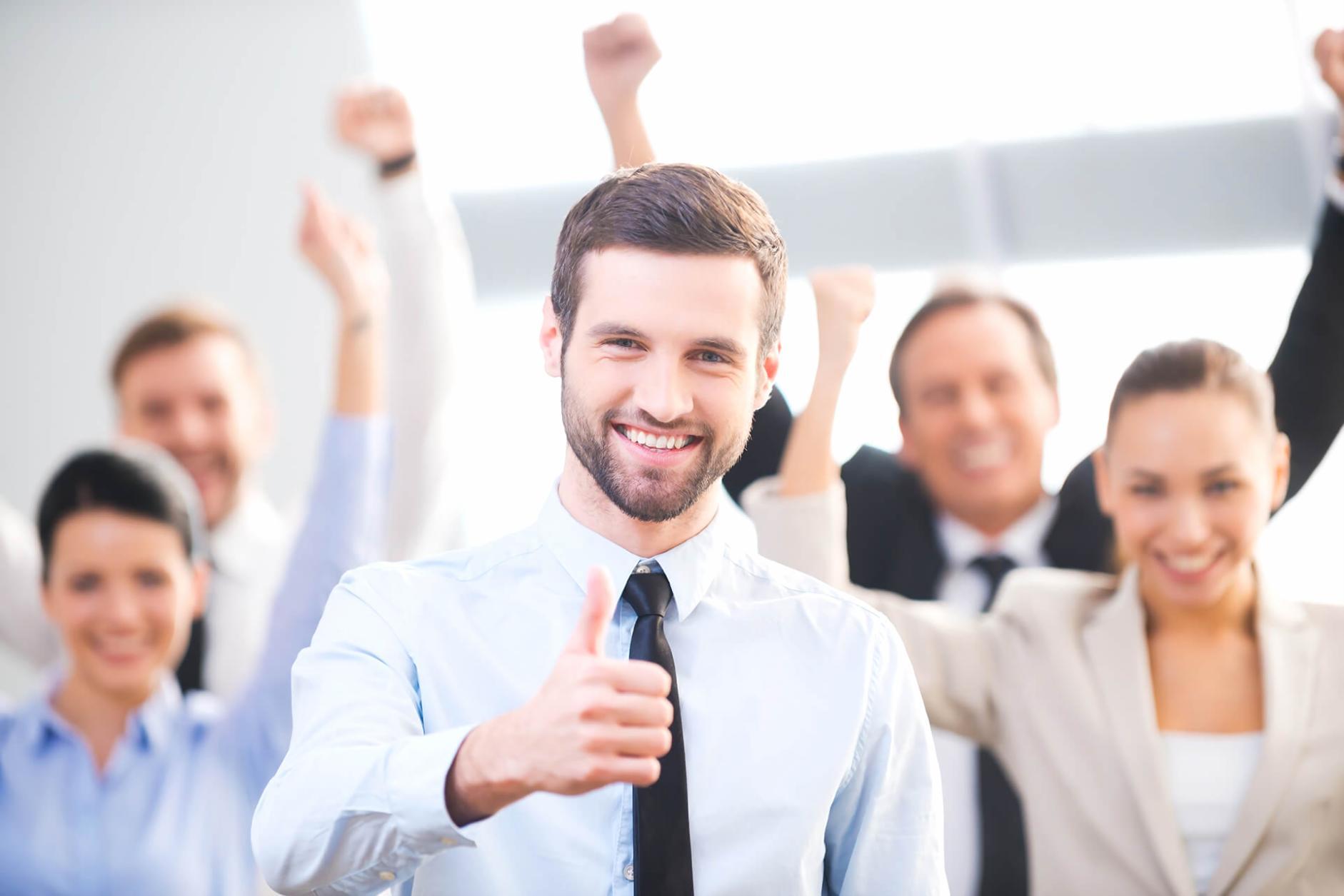 Person reviewing financial documents with calm focus